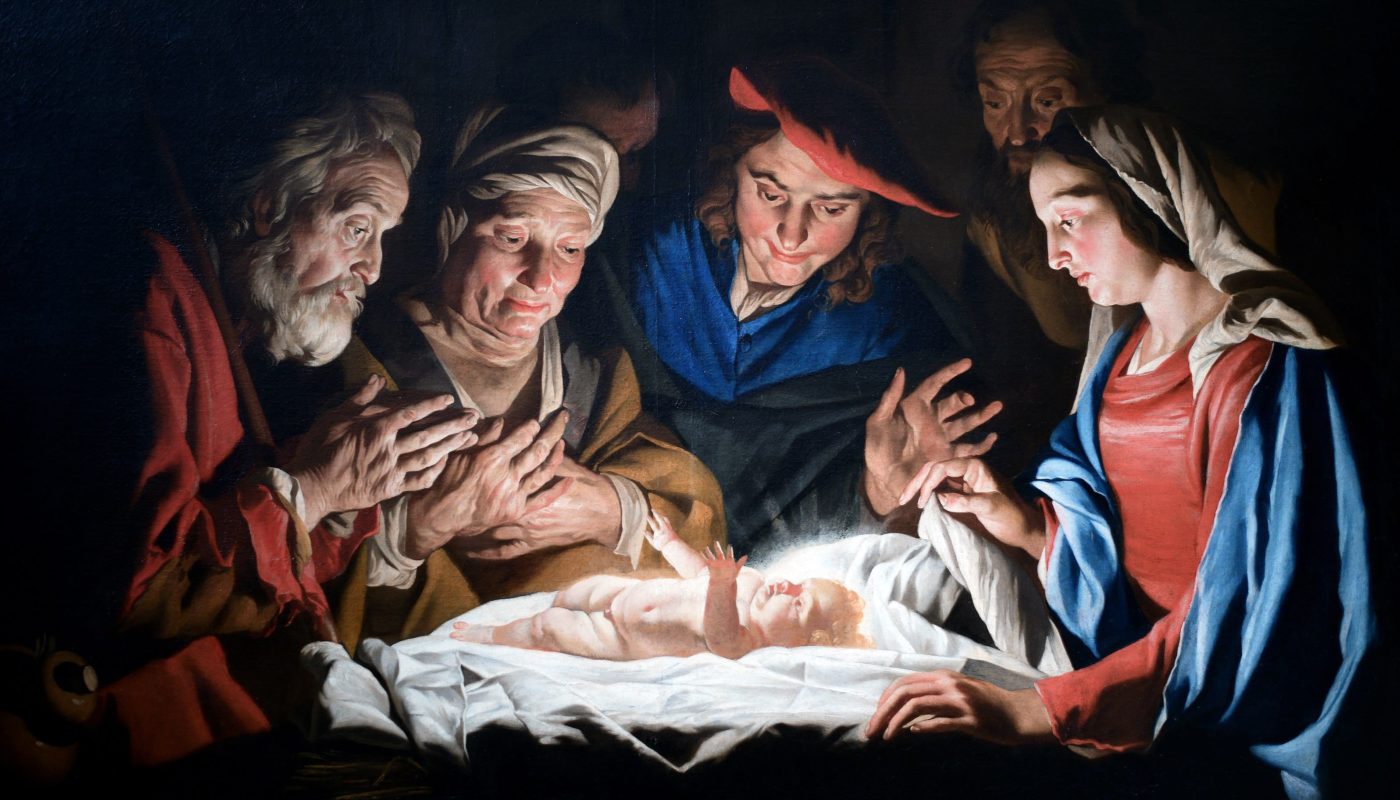 Natividad de los pastores.