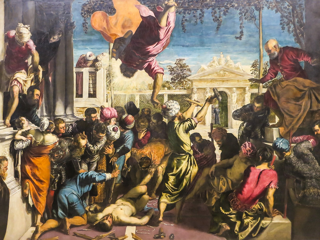 San Marcos liberando al esclavo. Autor: Tintoretto